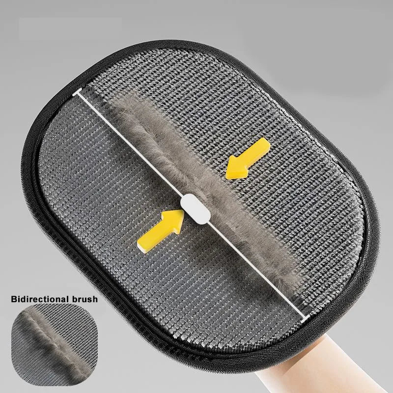 Reusable Cat Grooming Gloves Electrostatic Pet Hair Removal Mitts Cat Dog Hair Remover Brush Sticking Device Home Hair Scraper